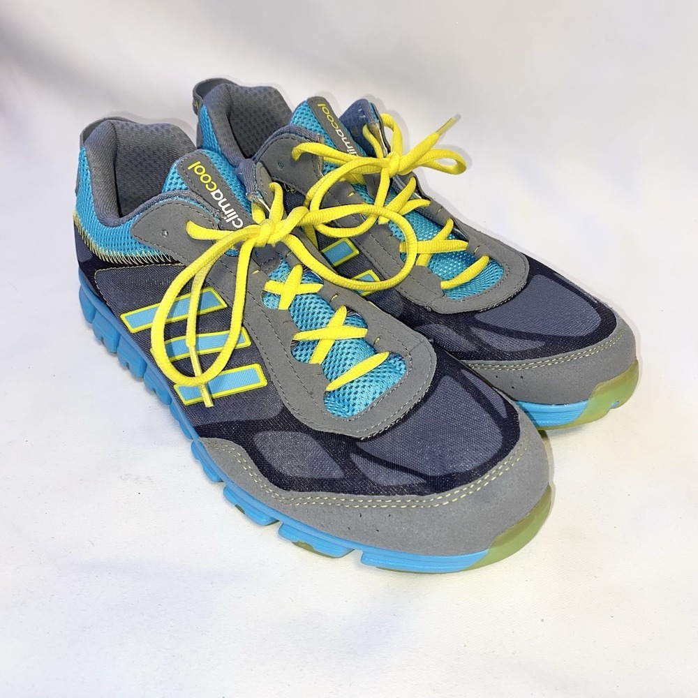 Adidas Women's Clima Cool Aqua, Gray and Yellow Size 10 1/2 *Brand New* - Picture 3 of 16
